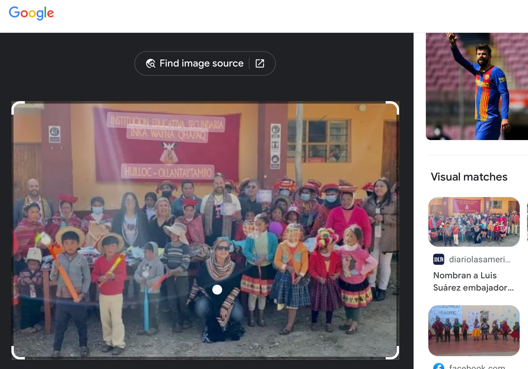 Al-khalifa school in Africa, stolen photo